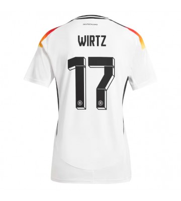 Alemania Florian Wirtz #17 Primera Equipación Mujer Eurocopa 2024 Manga Corta